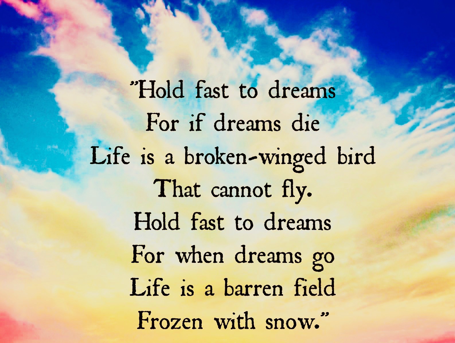 Hold-fast-to-dreams-quote-picture 2