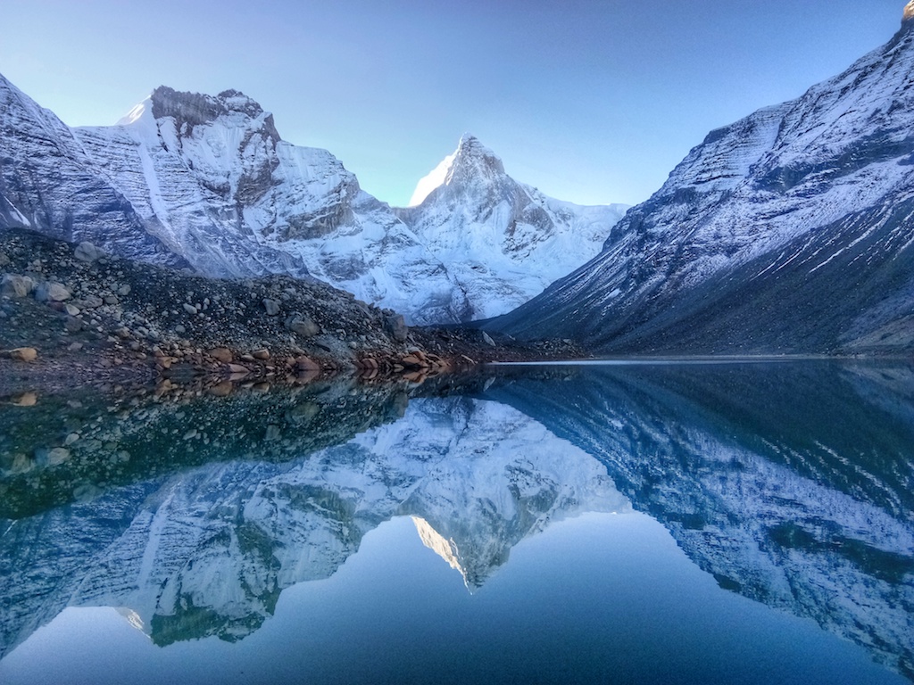 Kedartal-Vikas-Sharma-Reflection-of-Thalayasagar-in-Kedartal-2