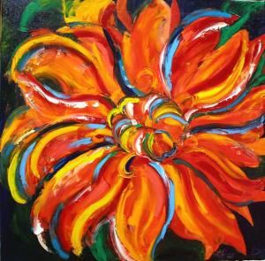 Dahlia-Abstract